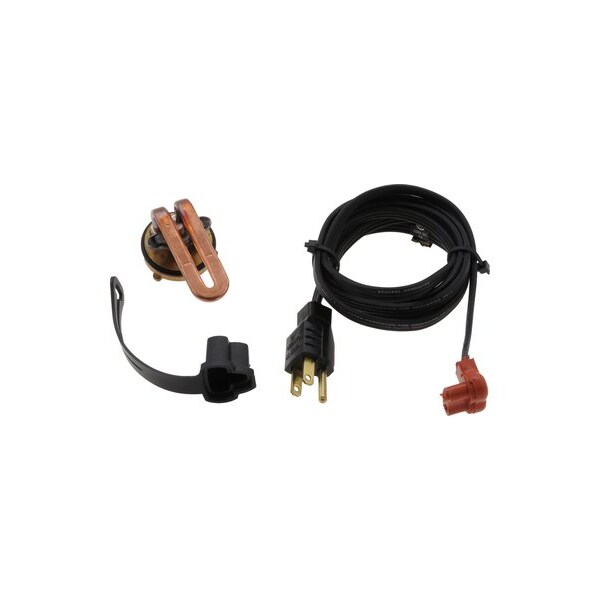 Engine Heater - 1000W 120V, 1-5/8in. Plug, Brass Adapter Dodge